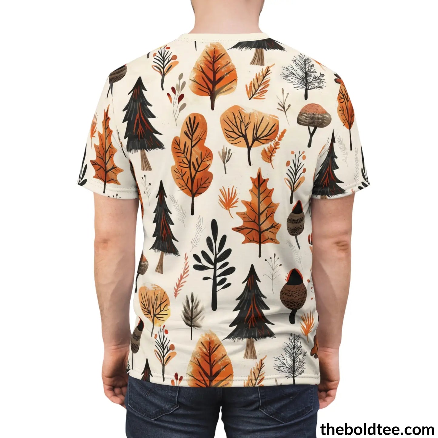 Forest Tee - Premium All Over Print Crewneck Shirt Prints