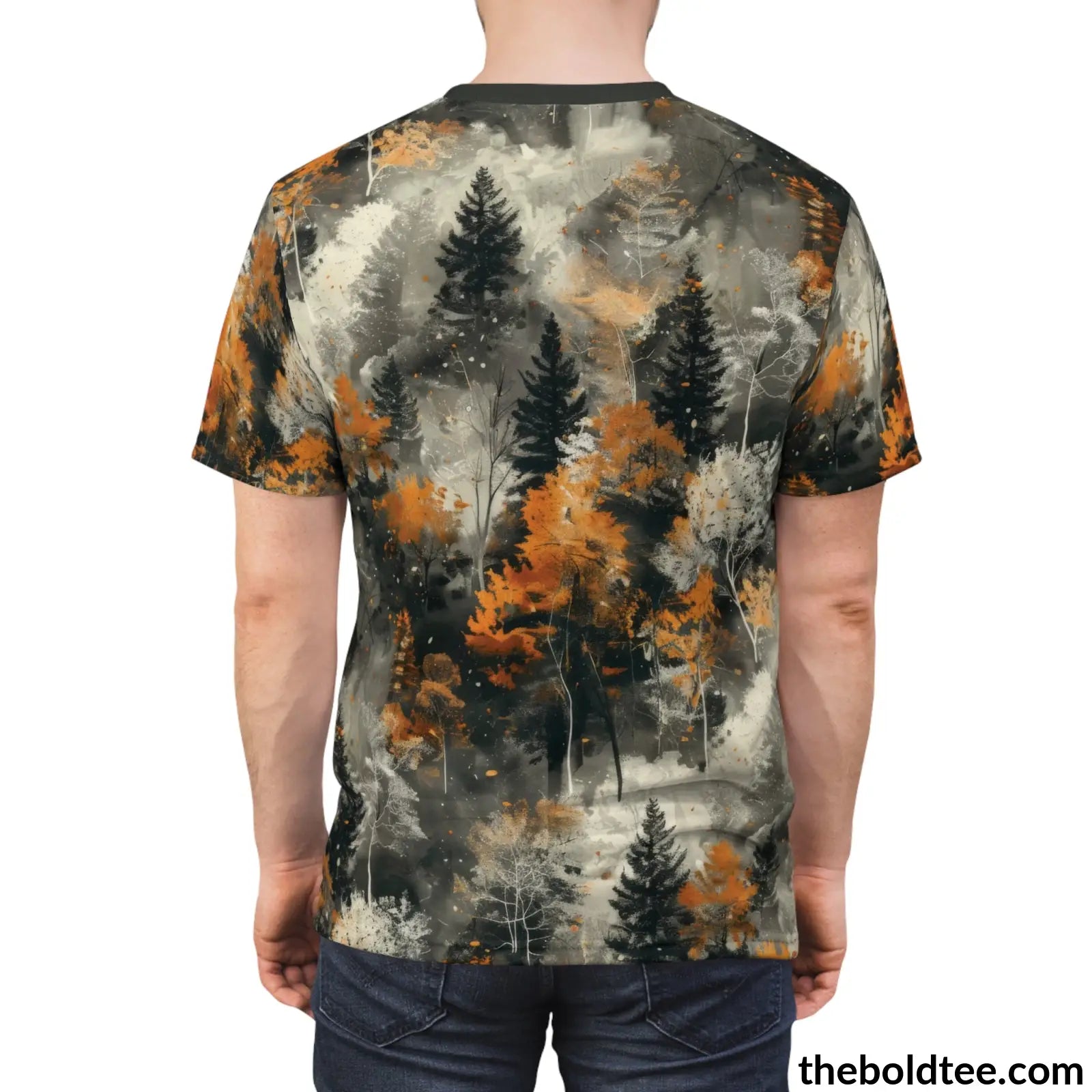 Forest Tee - Premium All Over Print Crewneck Shirt Prints