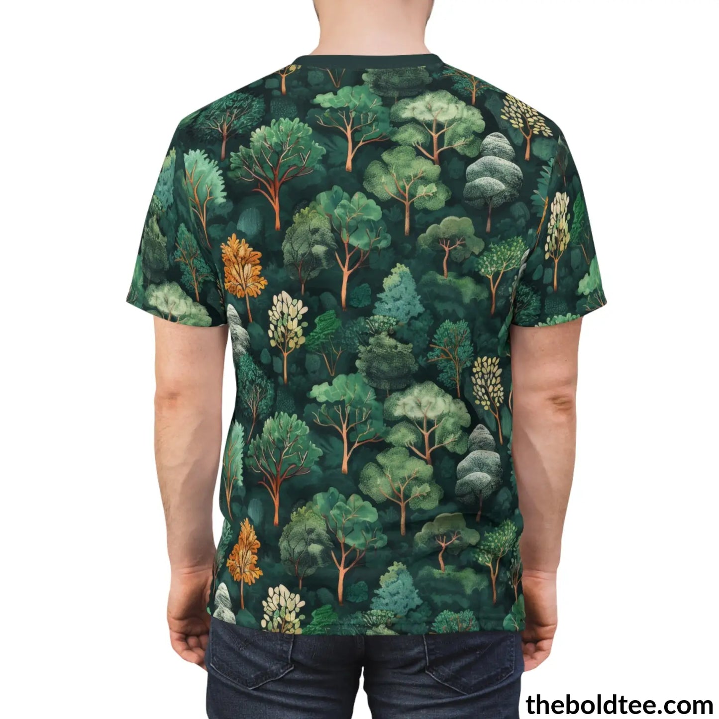 Forest Tee - Premium All Over Print Crewneck Shirt Prints