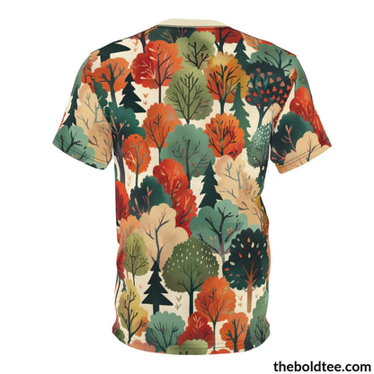 Forest Tee - Premium All Over Print Crewneck Shirt Prints