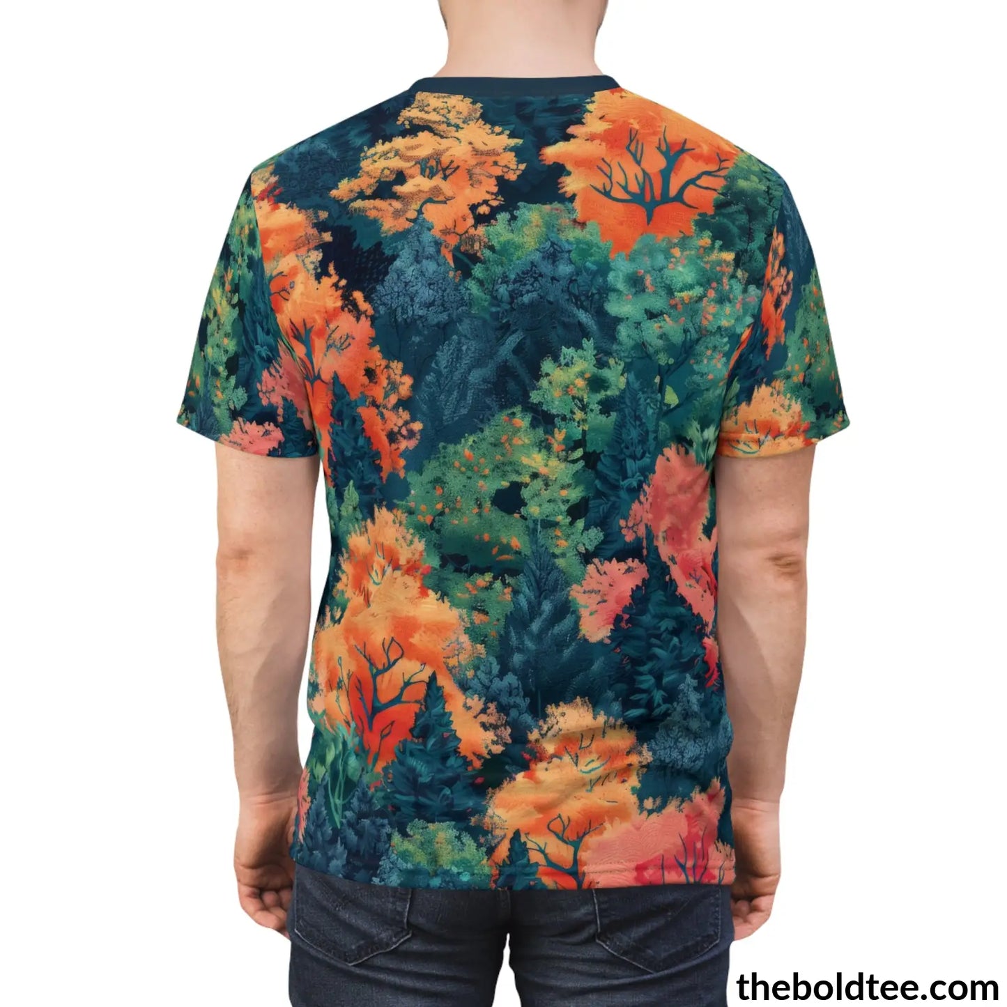 Forest Tee - Premium All Over Print Crewneck Shirt Prints