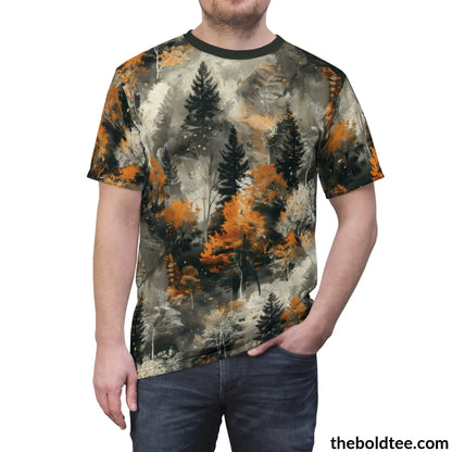 Forest Tee - Premium All Over Print Crewneck Shirt Prints