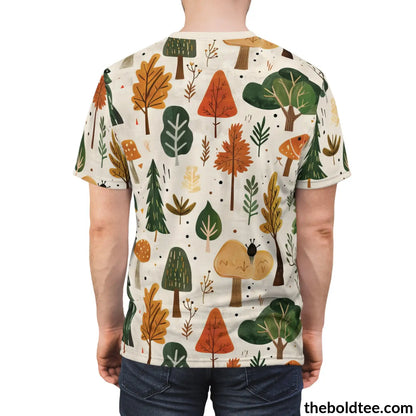 Forest Tee - Premium All Over Print Crewneck Shirt Prints