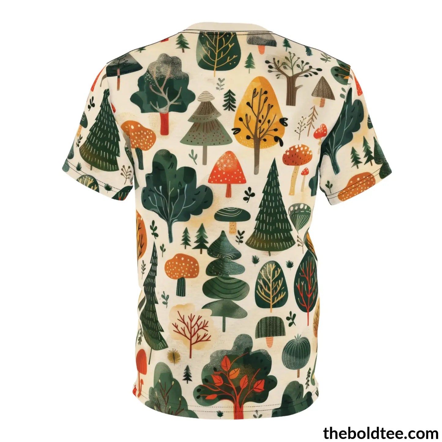 Forest Tee - Premium All Over Print Crewneck Shirt Prints