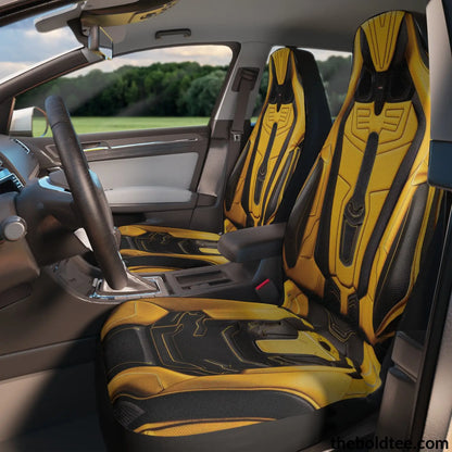 Futuristic Car Seat Covers (2 Pcs.) All Over Prints