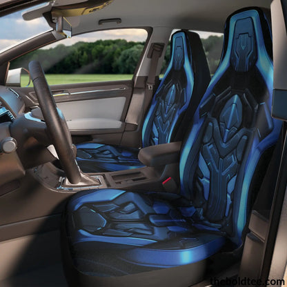 Futuristic Car Seat Covers (2 Pcs.) All Over Prints