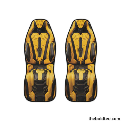 Futuristic Car Seat Covers (2 Pcs.) All Over Prints