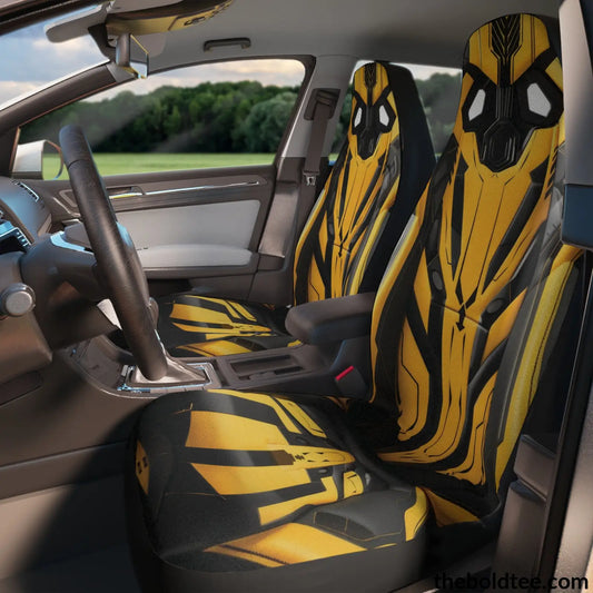Futuristic Car Seat Covers (2 Pcs.) All Over Prints