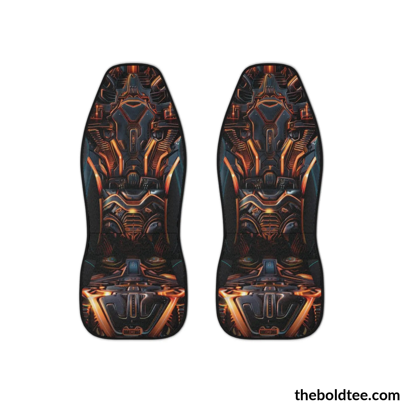 Futuristic Car Seat Covers (2 Pcs.) All Over Prints