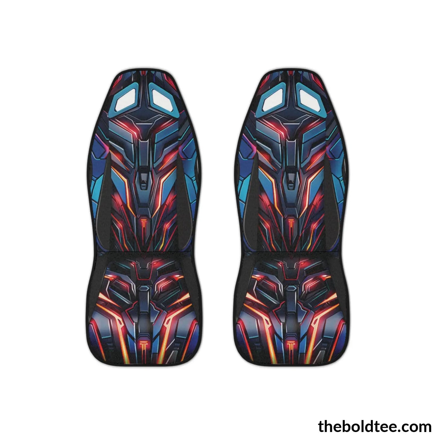 Futuristic Car Seat Covers (2 Pcs.) All Over Prints