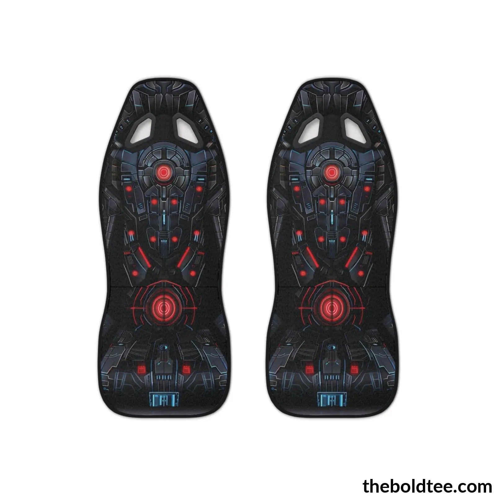 Futuristic Car Seat Covers (2 Pcs.) All Over Prints