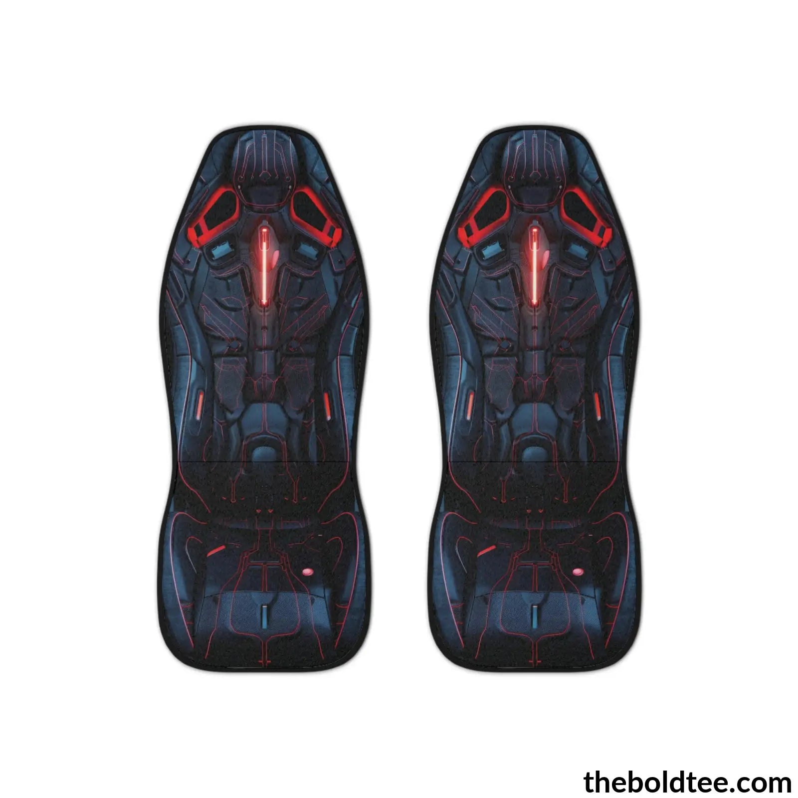 Futuristic Car Seat Covers (2 Pcs.) All Over Prints