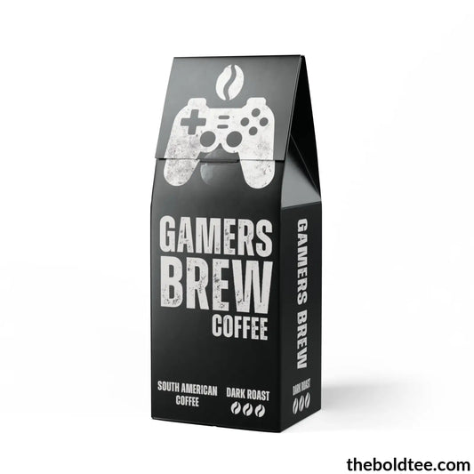 Gamers Brew Coffee - Dark Roast Power - Up For Boss Battles Food & Beverages