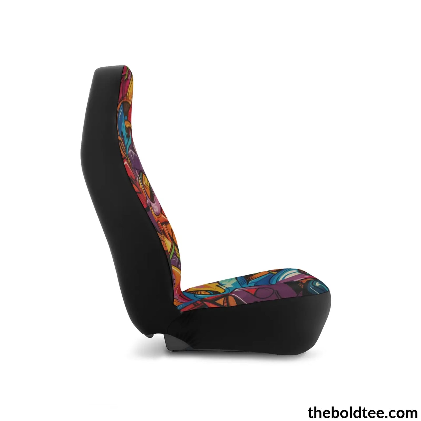 Graffiti Car Seat Covers (2 Pcs.) All Over Prints