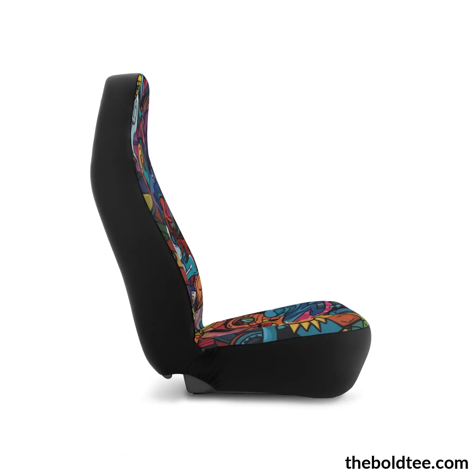 Graffiti Car Seat Covers (2 Pcs.) All Over Prints