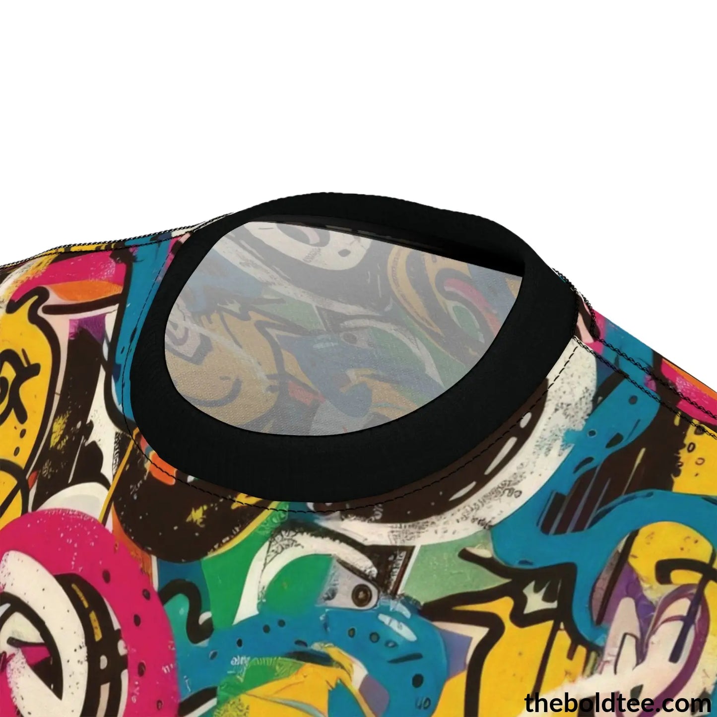 Graffiti Tee - Premium All Over Print Crewneck Shirt Prints