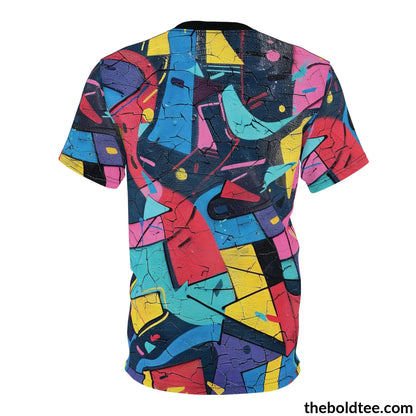 Graffiti Tee - Premium All Over Print Crewneck Shirt Prints