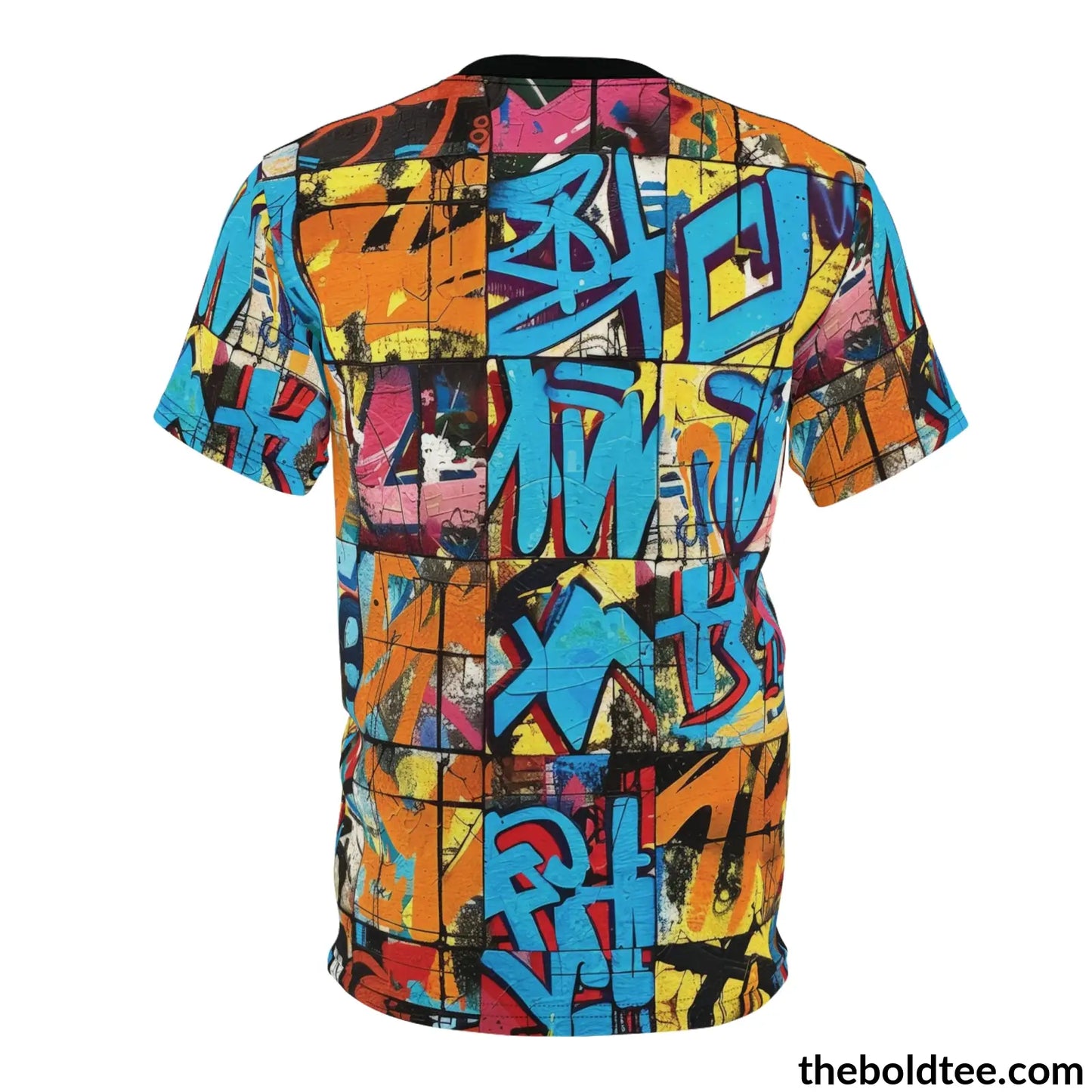 Graffiti Tee - Premium All Over Print Crewneck Shirt Prints