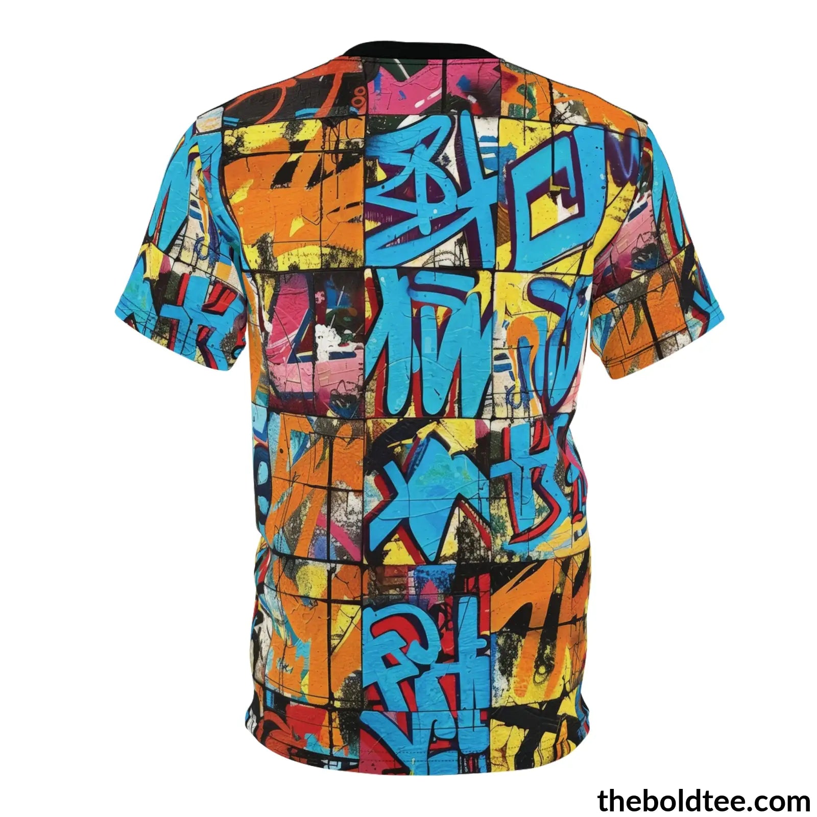 Graffiti Tee - Premium All Over Print Crewneck Shirt Prints