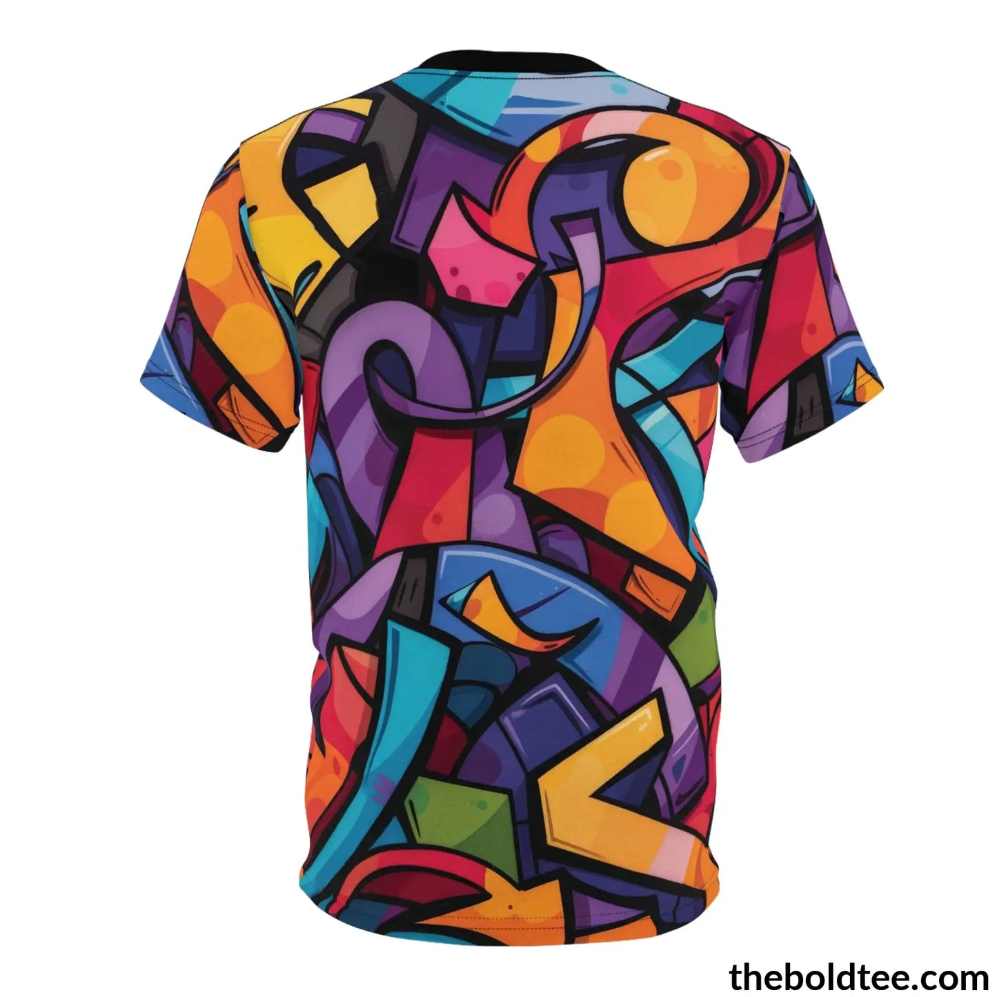 Graffiti Tee - Premium All Over Print Crewneck Shirt Prints