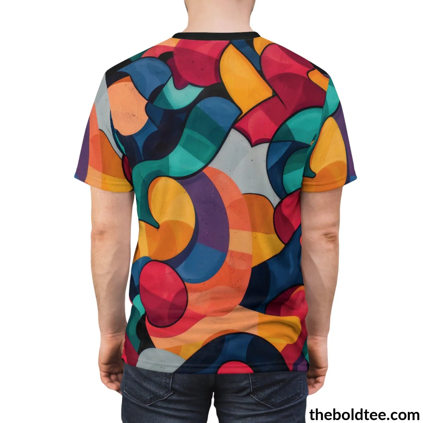 Graffiti Tee - Premium All Over Print Crewneck Shirt Prints