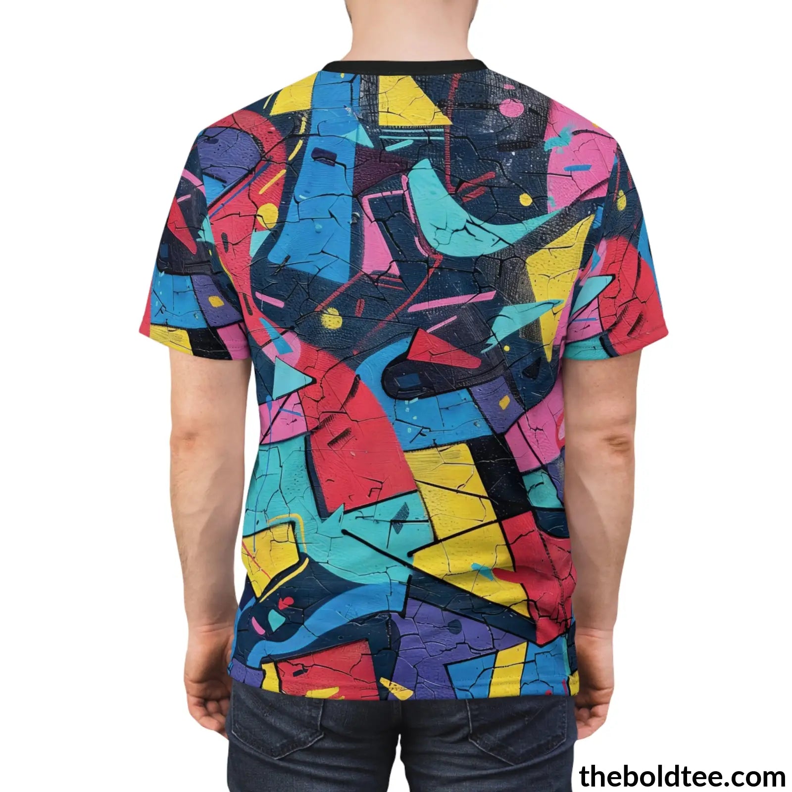 Graffiti Tee - Premium All Over Print Crewneck Shirt Prints