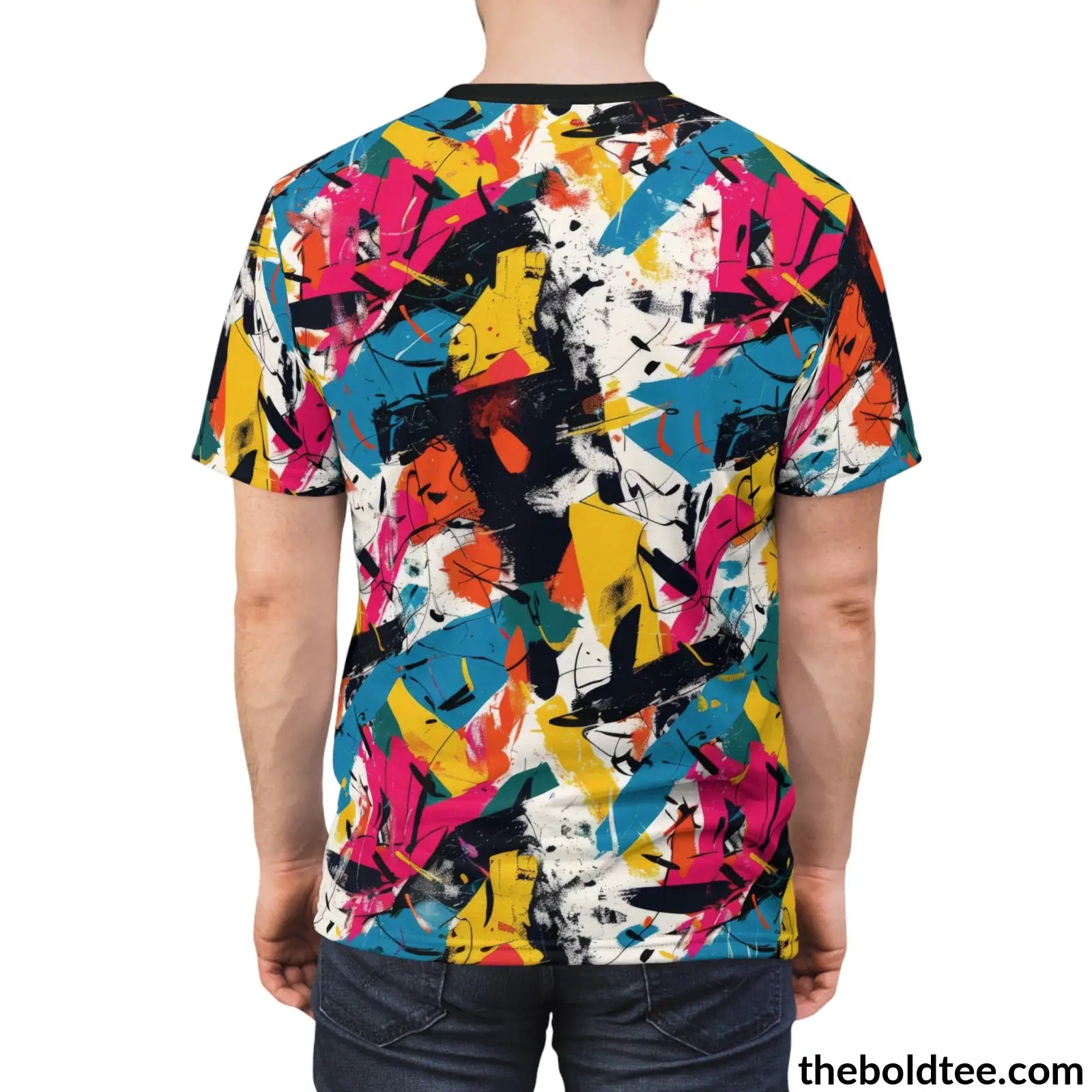 Graffiti Tee - Premium All Over Print Crewneck Shirt Prints