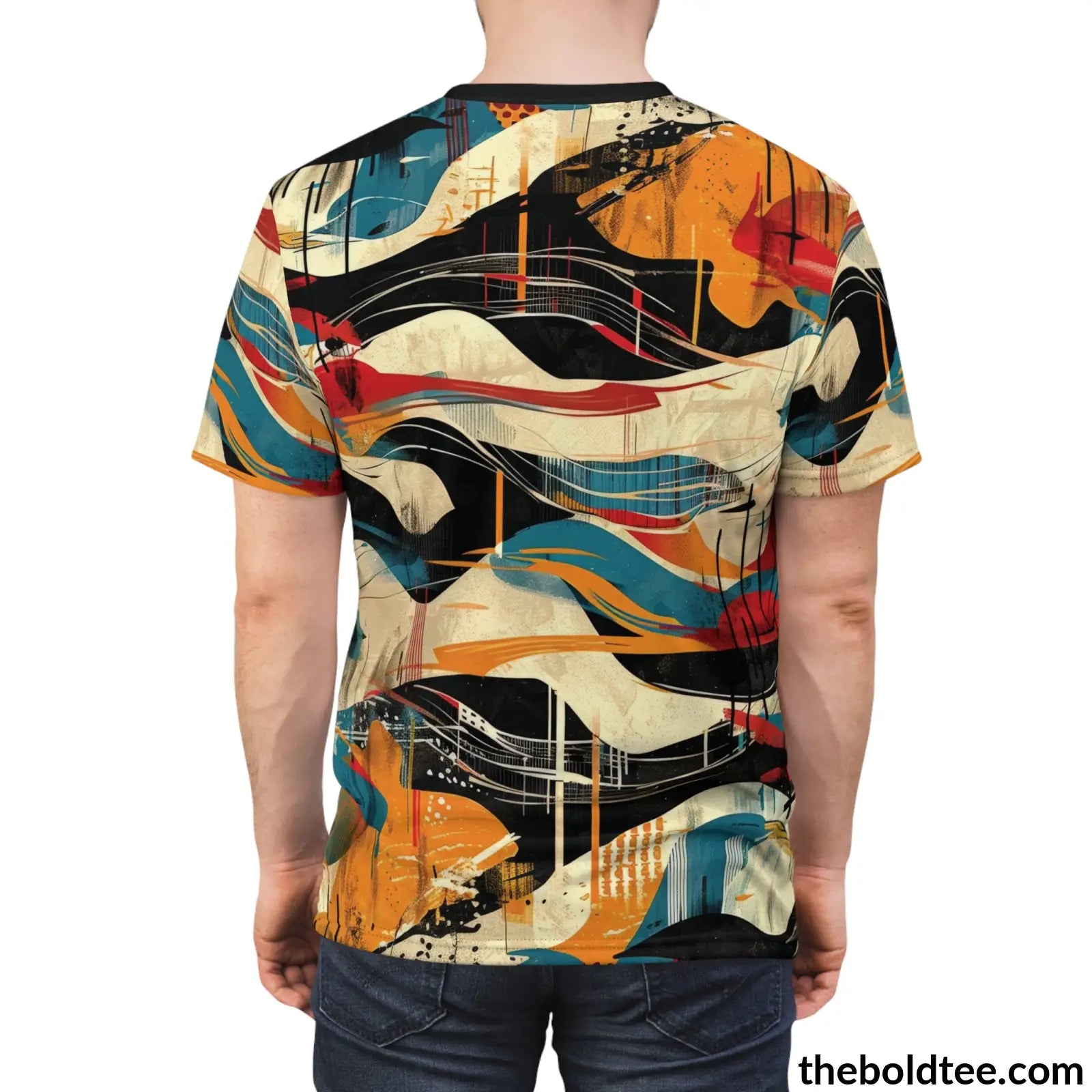 Graffiti Tee - Premium All Over Print Crewneck Shirt Prints