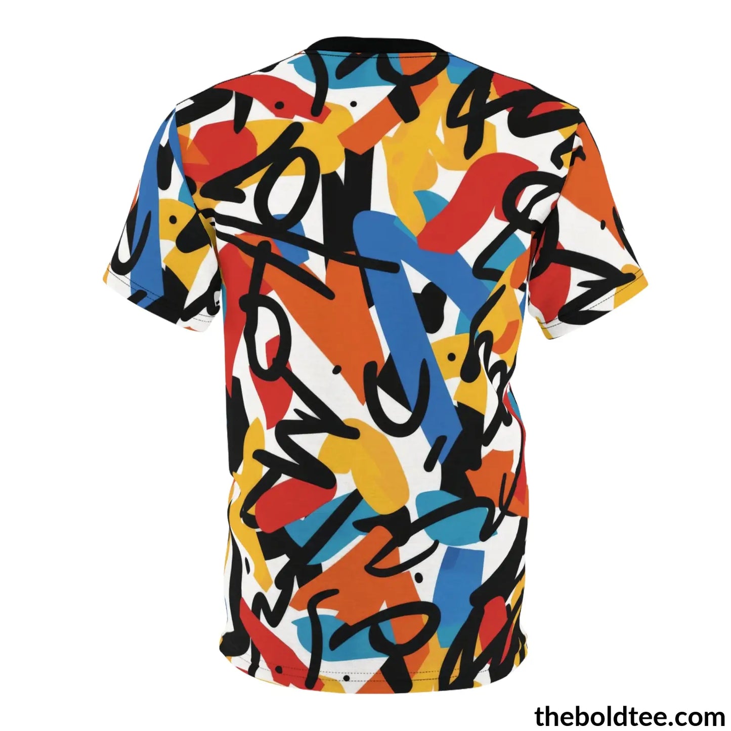 Graffiti Tee - Premium All Over Print Crewneck Shirt Prints