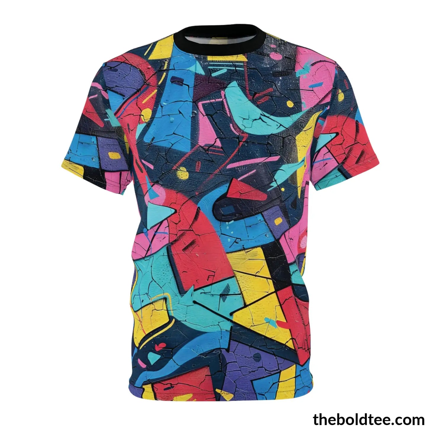 Graffiti Tee - Premium All Over Print Crewneck Shirt S Prints