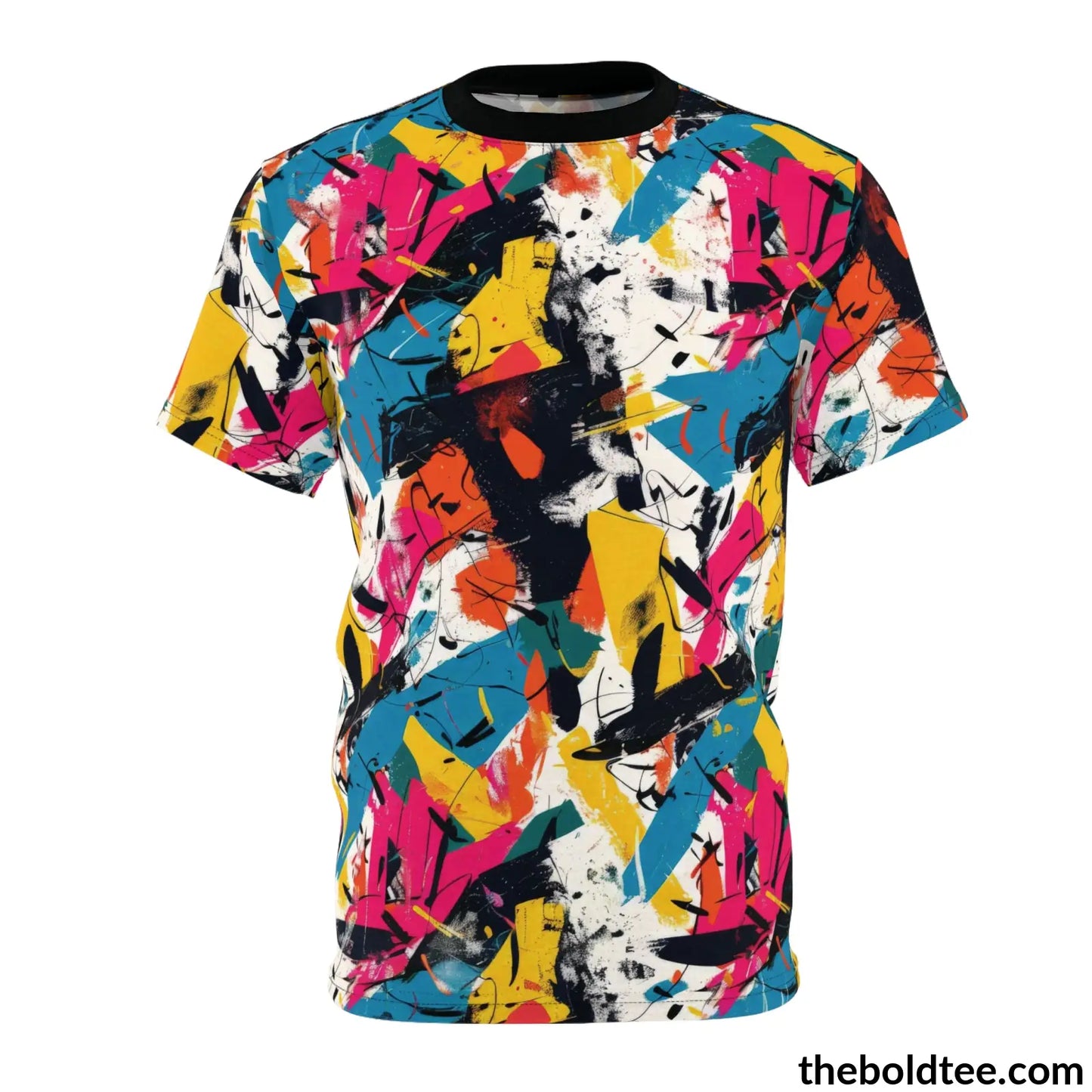 Graffiti Tee - Premium All Over Print Crewneck Shirt S Prints