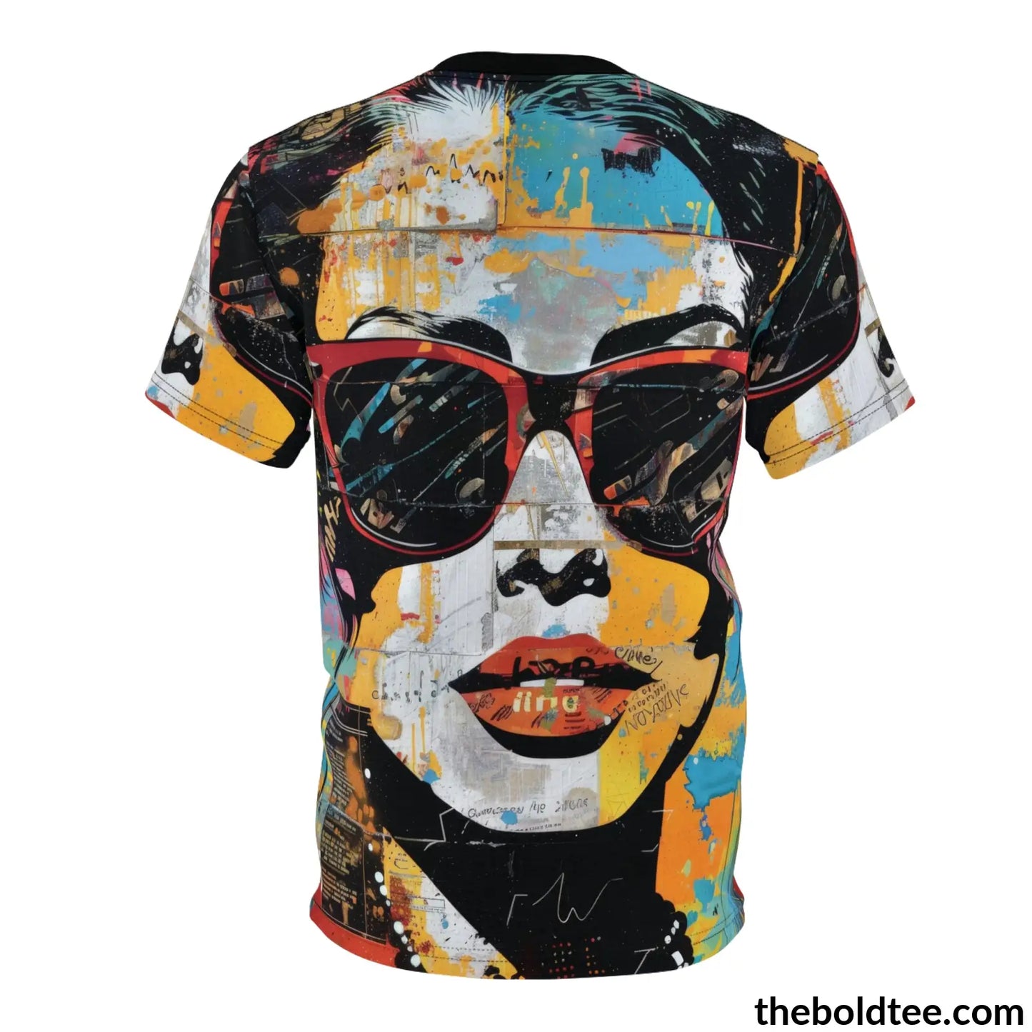 Grafitti Pop Art Tee - Premium All Over Print Crewneck Prints