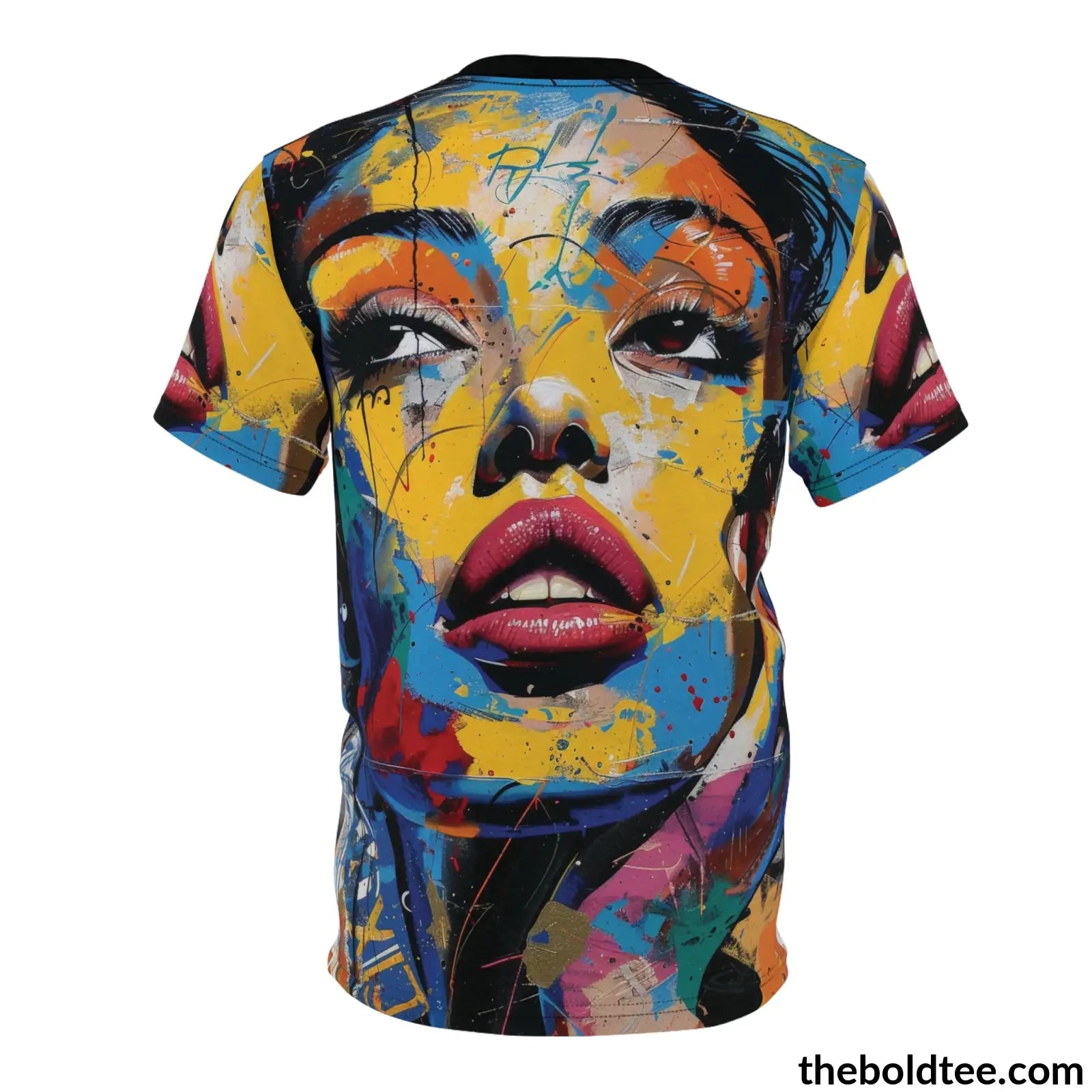 Grafitti Pop Art Tee - Premium All Over Print Crewneck Prints