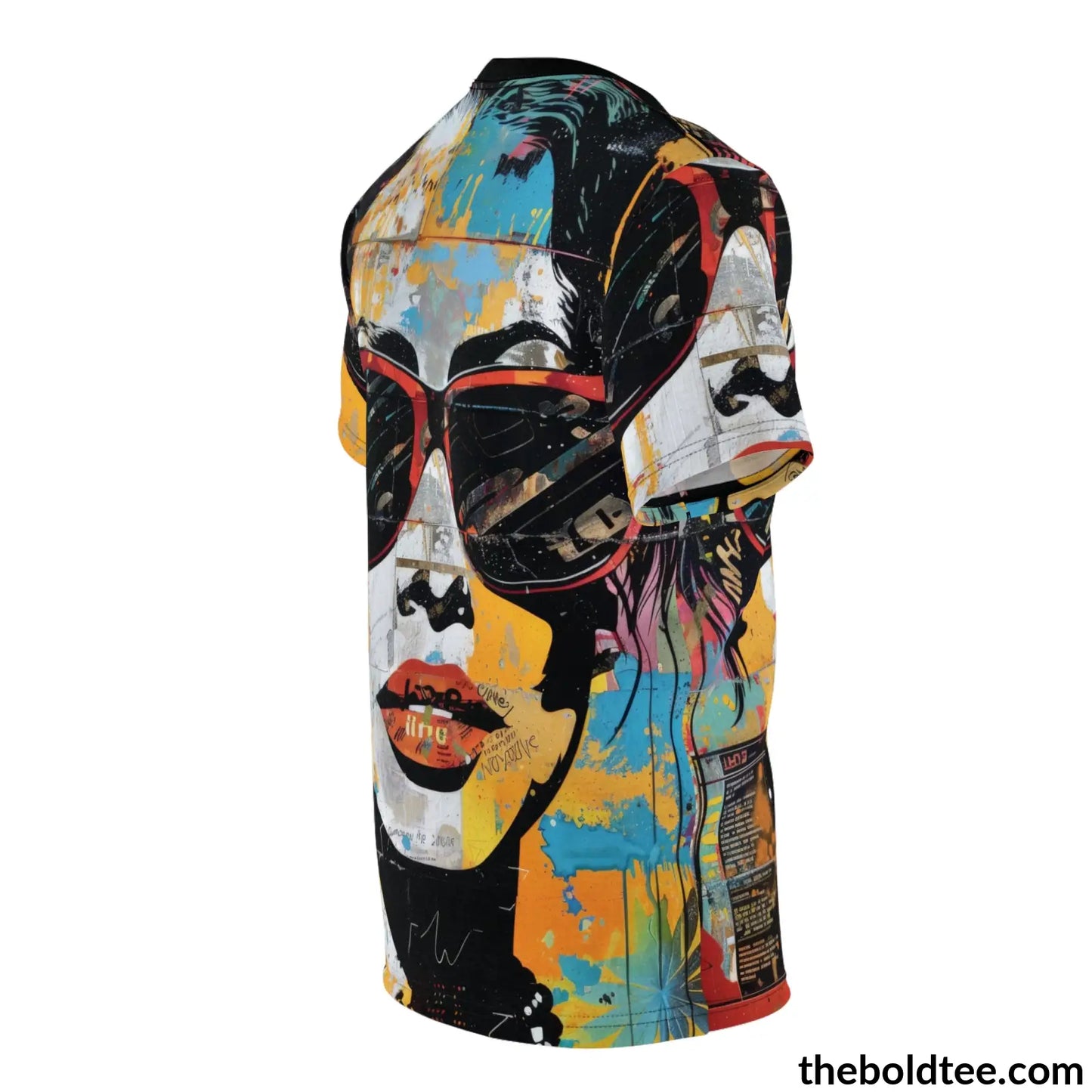 Grafitti Pop Art Tee - Premium All Over Print Crewneck Prints