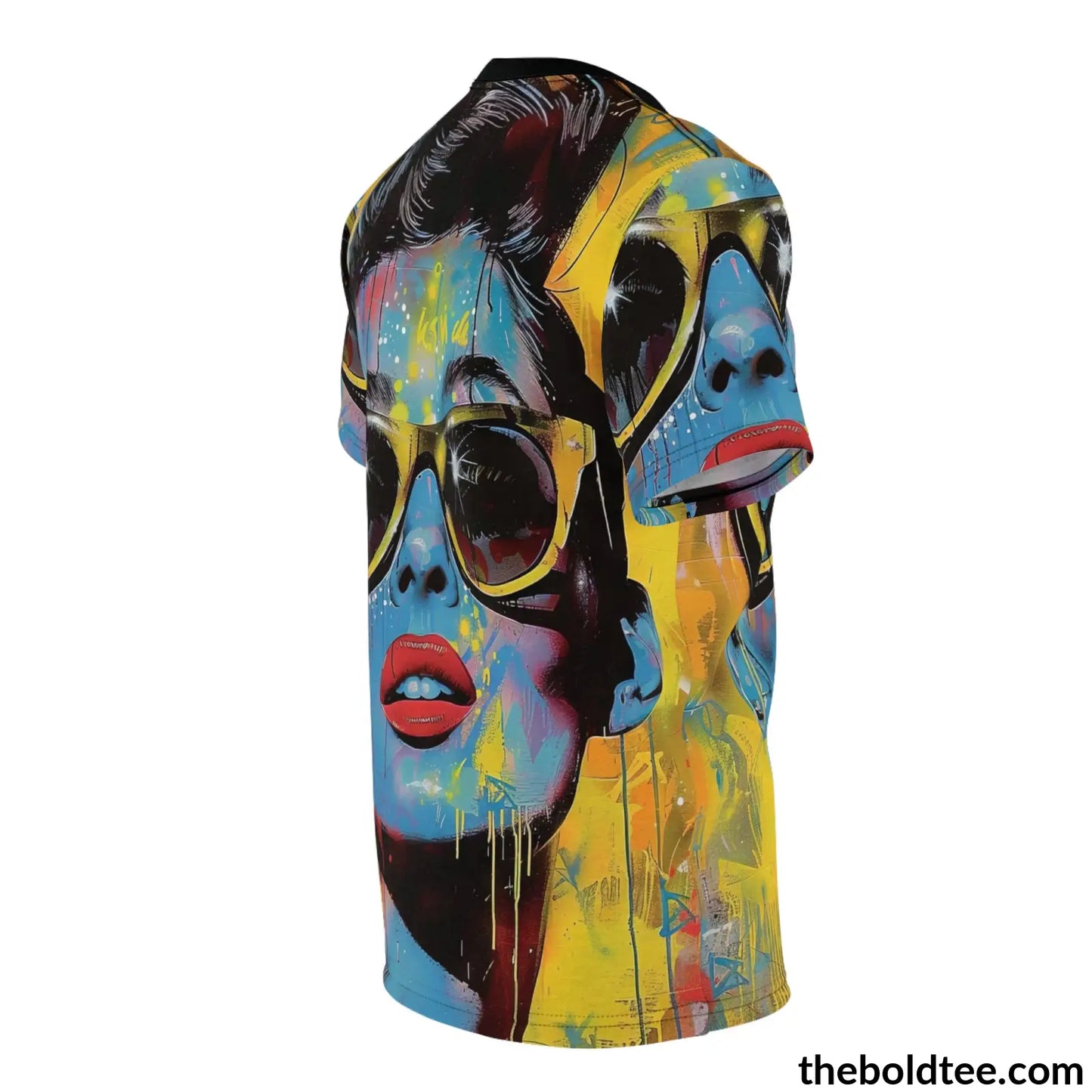 Grafitti Pop Art Tee - Premium All Over Print Crewneck Prints