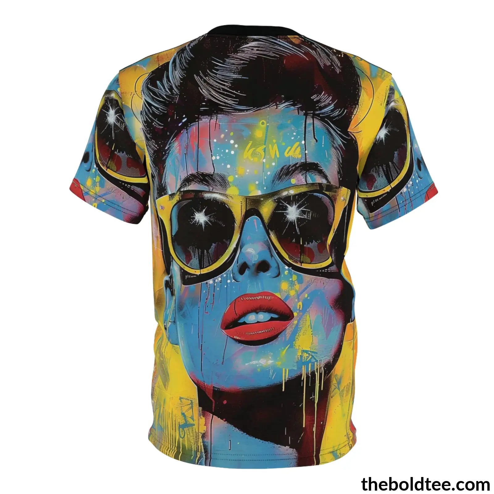 Grafitti Pop Art Tee - Premium All Over Print Crewneck Prints