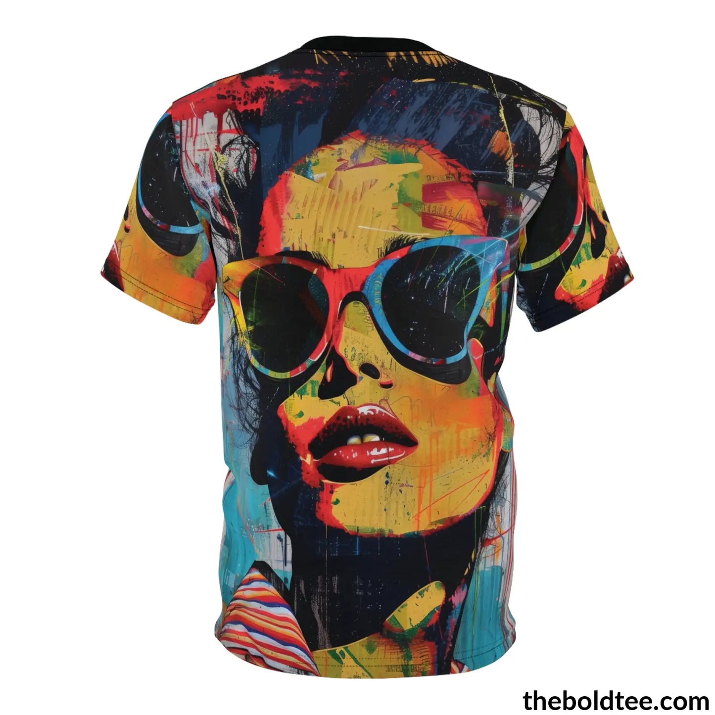 Grafitti Pop Art Tee - Premium All Over Print Crewneck Prints