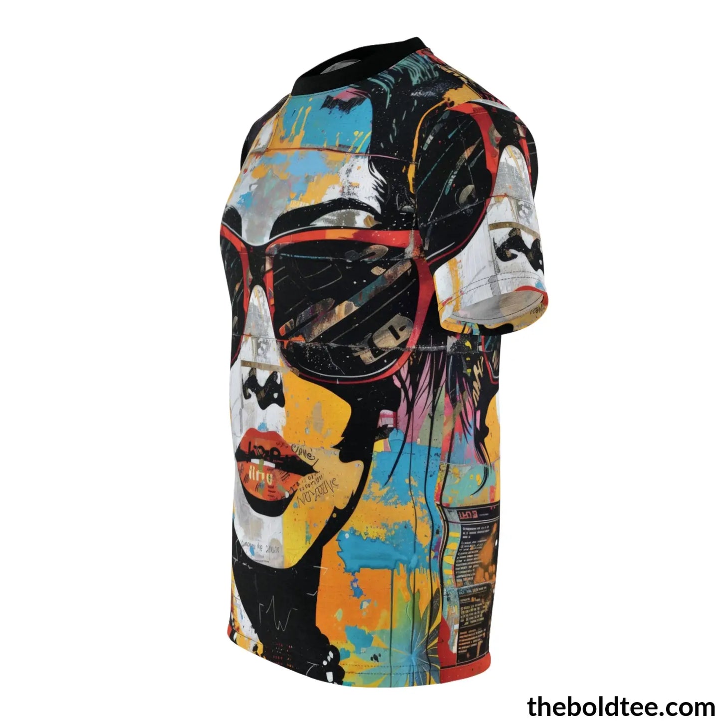 Grafitti Pop Art Tee - Premium All Over Print Crewneck Prints