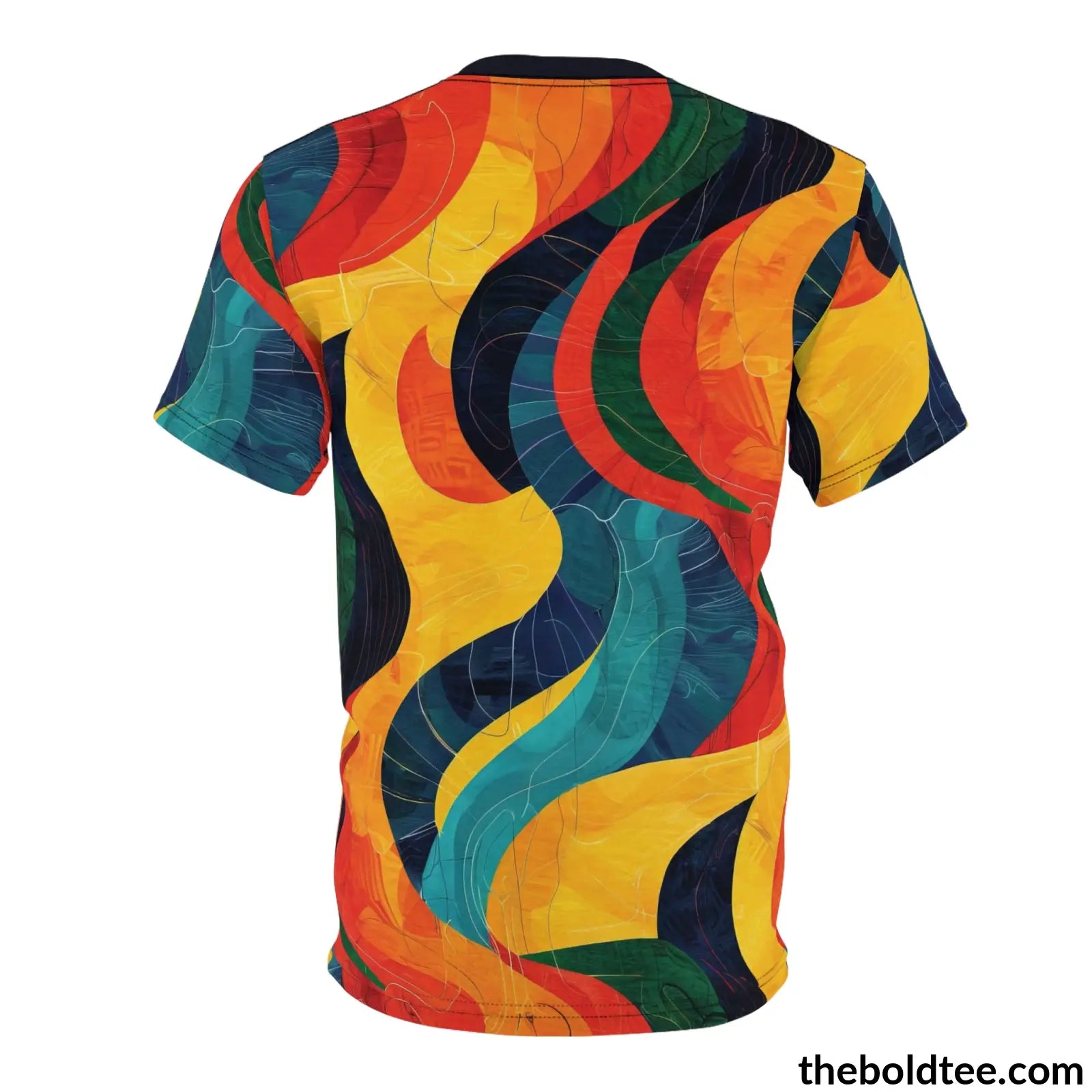 Happy Colors Tee - Premium All Over Print Crewneck Shirt Prints