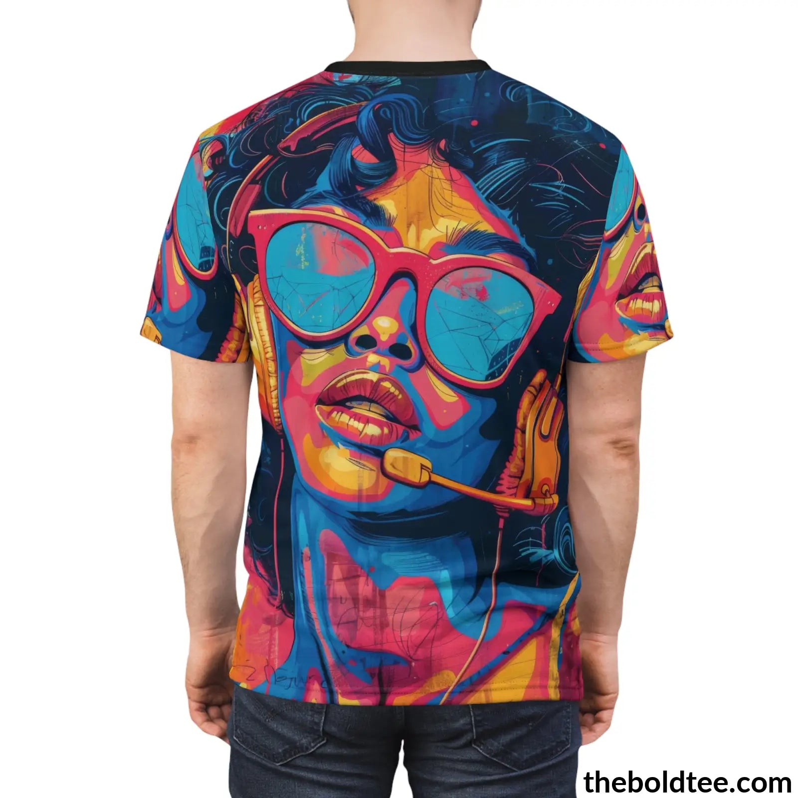 Hip Hop Tee - Premium All Over Print Crewneck Shirt Prints