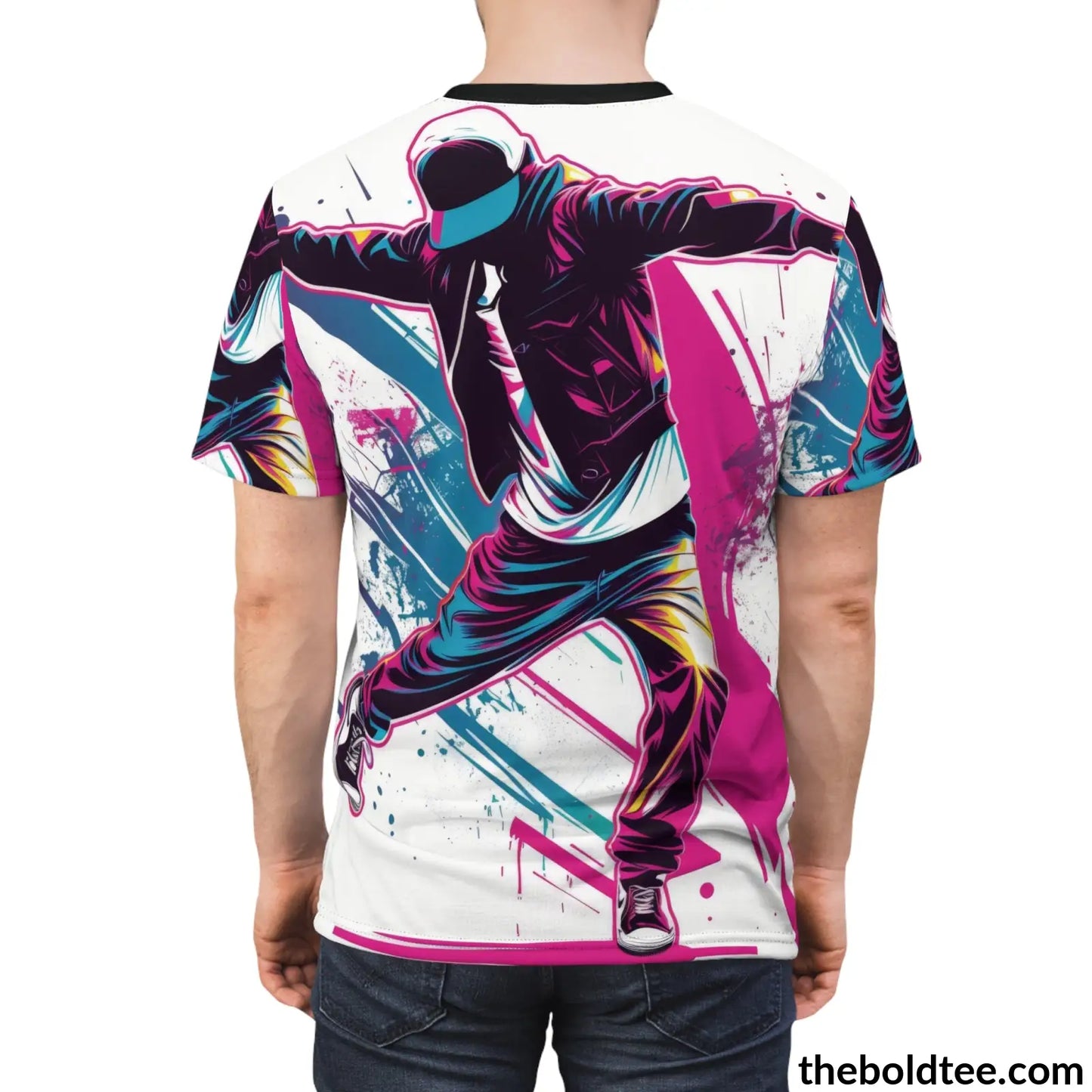 Hip Hop Tee - Premium All Over Print Crewneck Shirt Prints