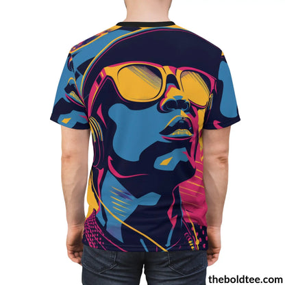 Hip Hop Tee - Premium All Over Print Crewneck Shirt Prints