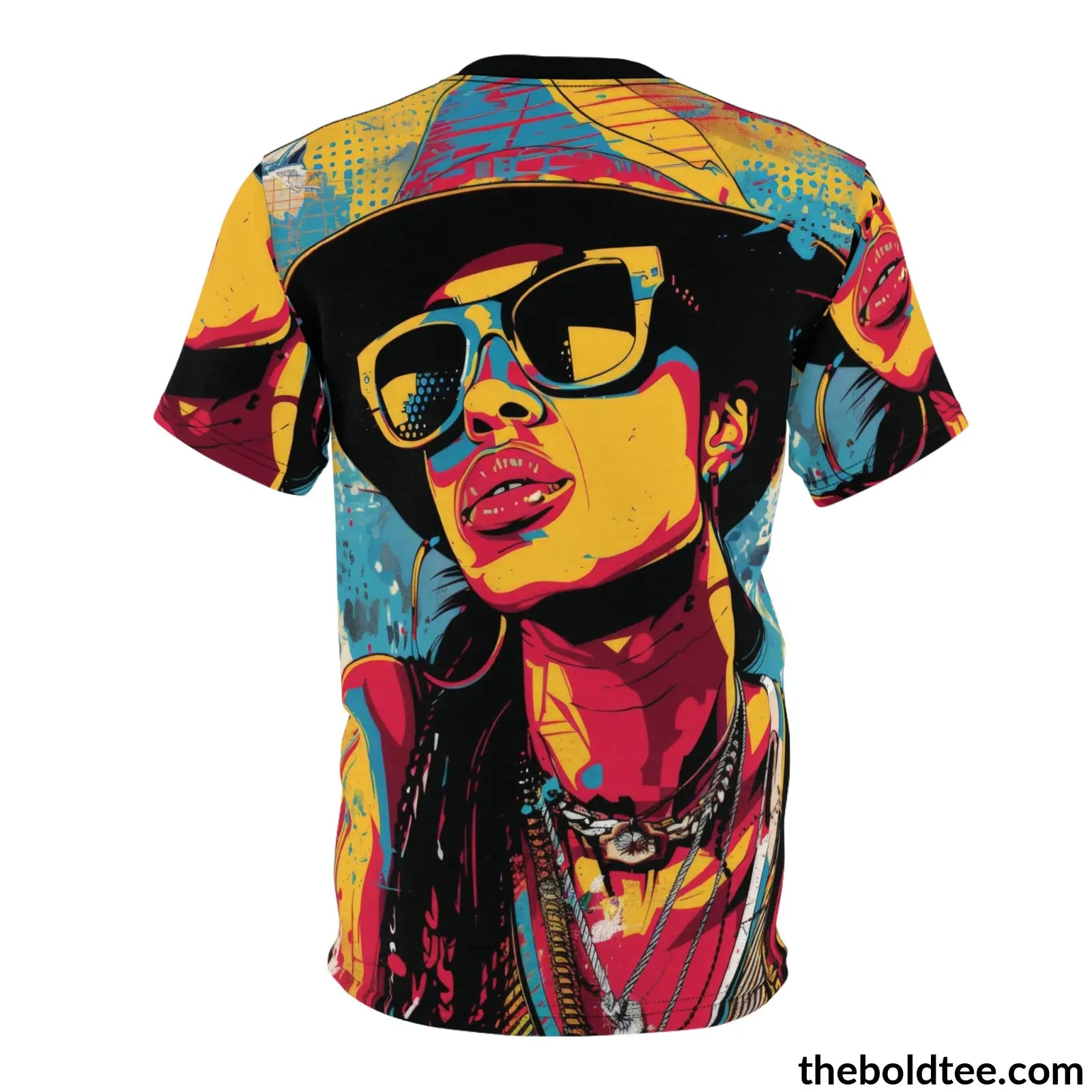 Hip Hop Tee - Premium All Over Print Crewneck Shirt Prints