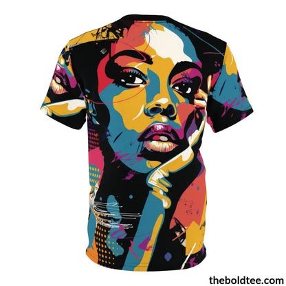 Hip Hop Tee - Premium All Over Print Crewneck Shirt Prints