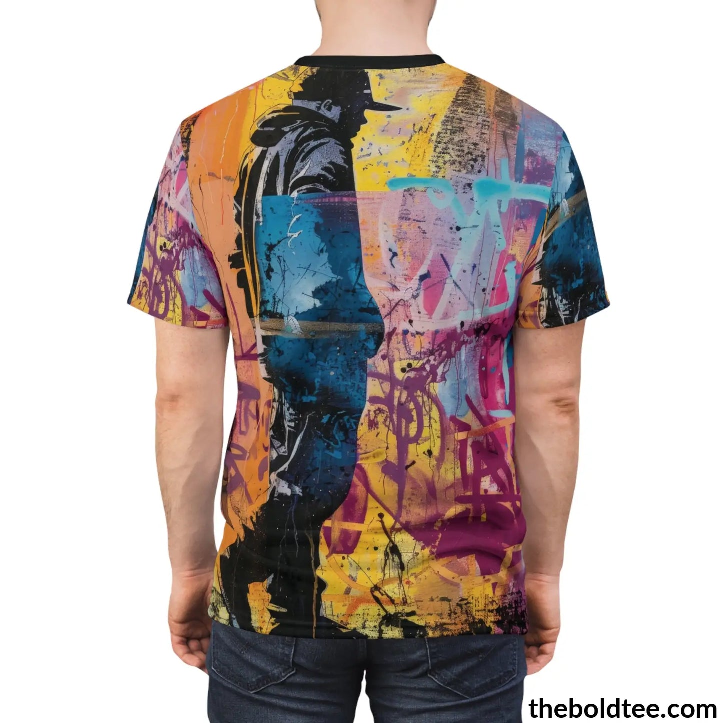 Hip Hop Tee - Premium All Over Print Crewneck Shirt Prints