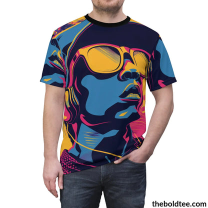 Hip Hop Tee - Premium All Over Print Crewneck Shirt Prints