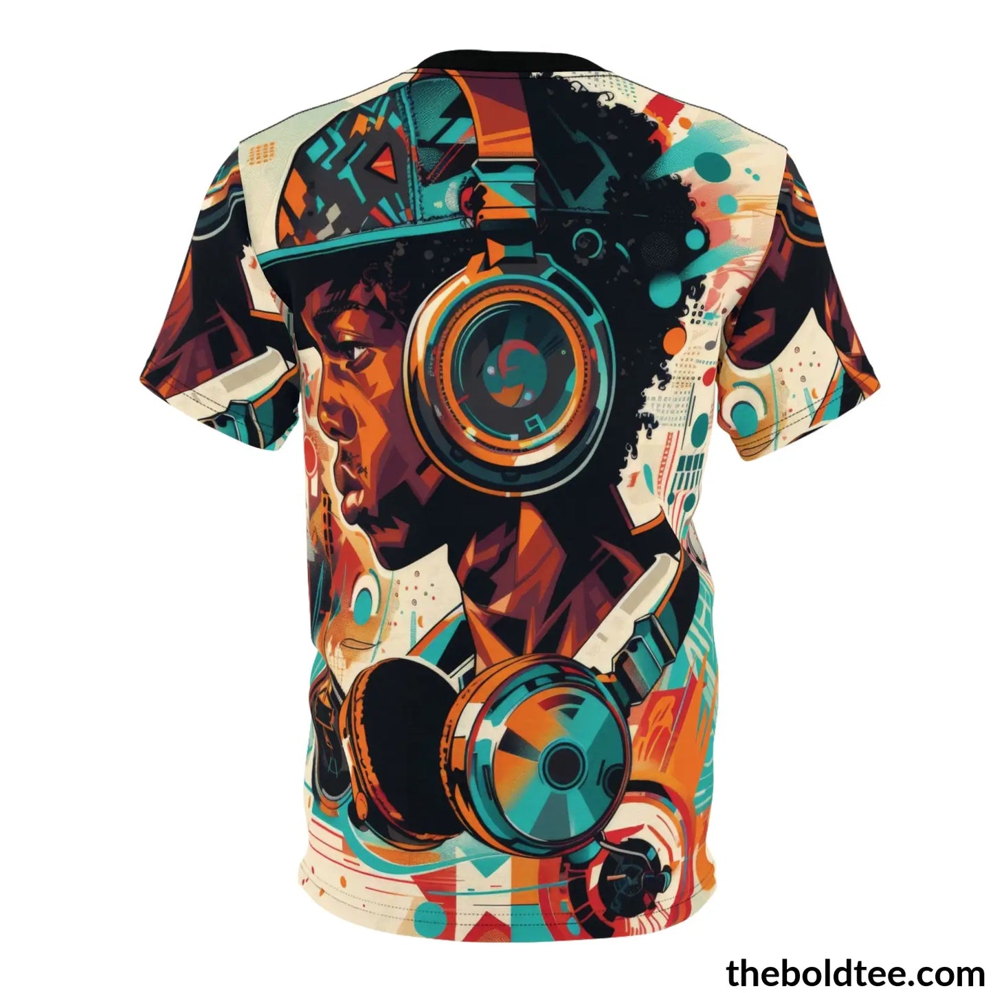 Hip Hop Tee - Premium All Over Print Crewneck Shirt Prints