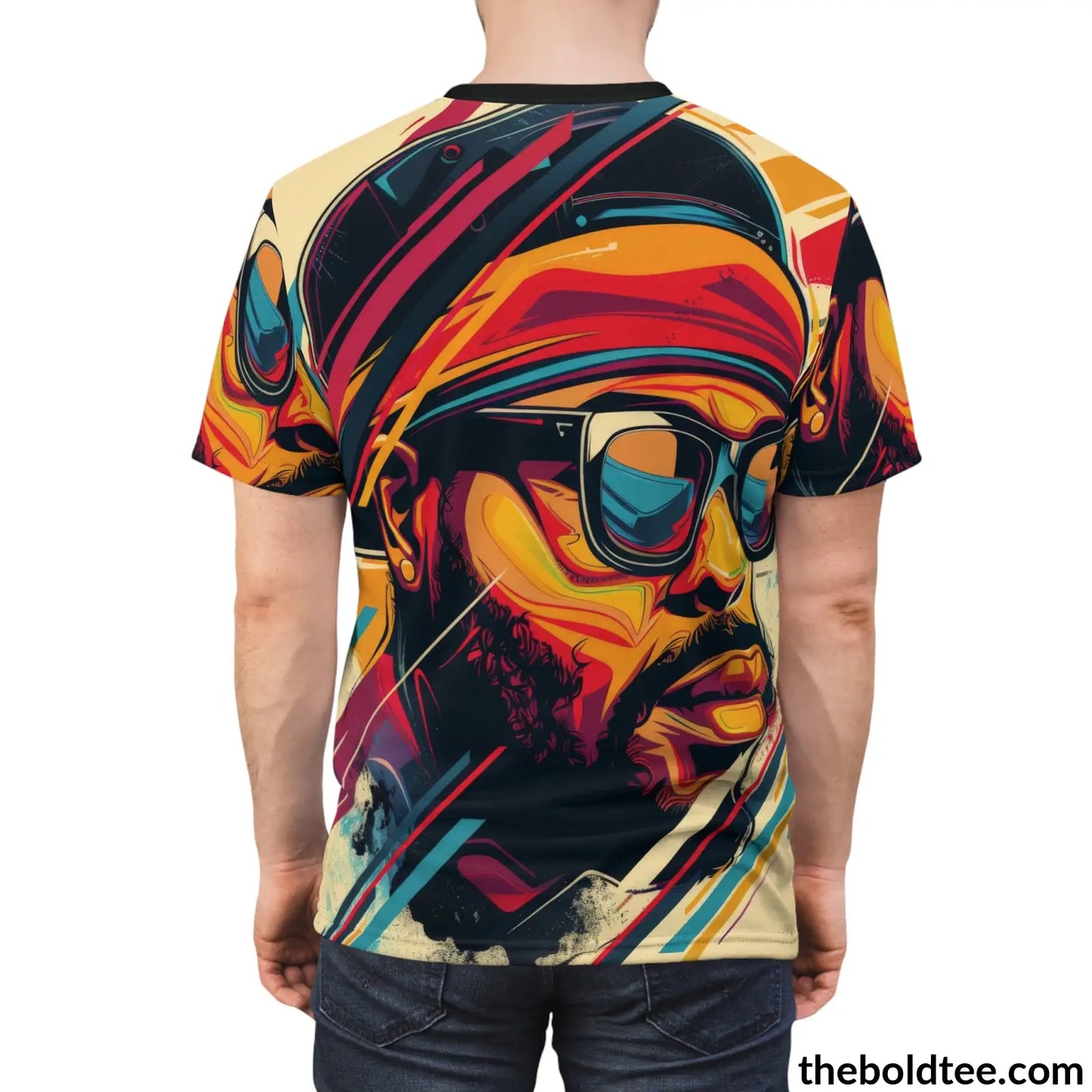 Hip Hop Tee - Premium All Over Print Crewneck Shirt Prints