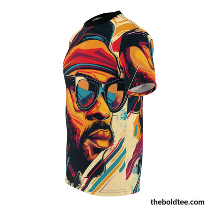 Hip Hop Tee - Premium All Over Print Crewneck Shirt Prints