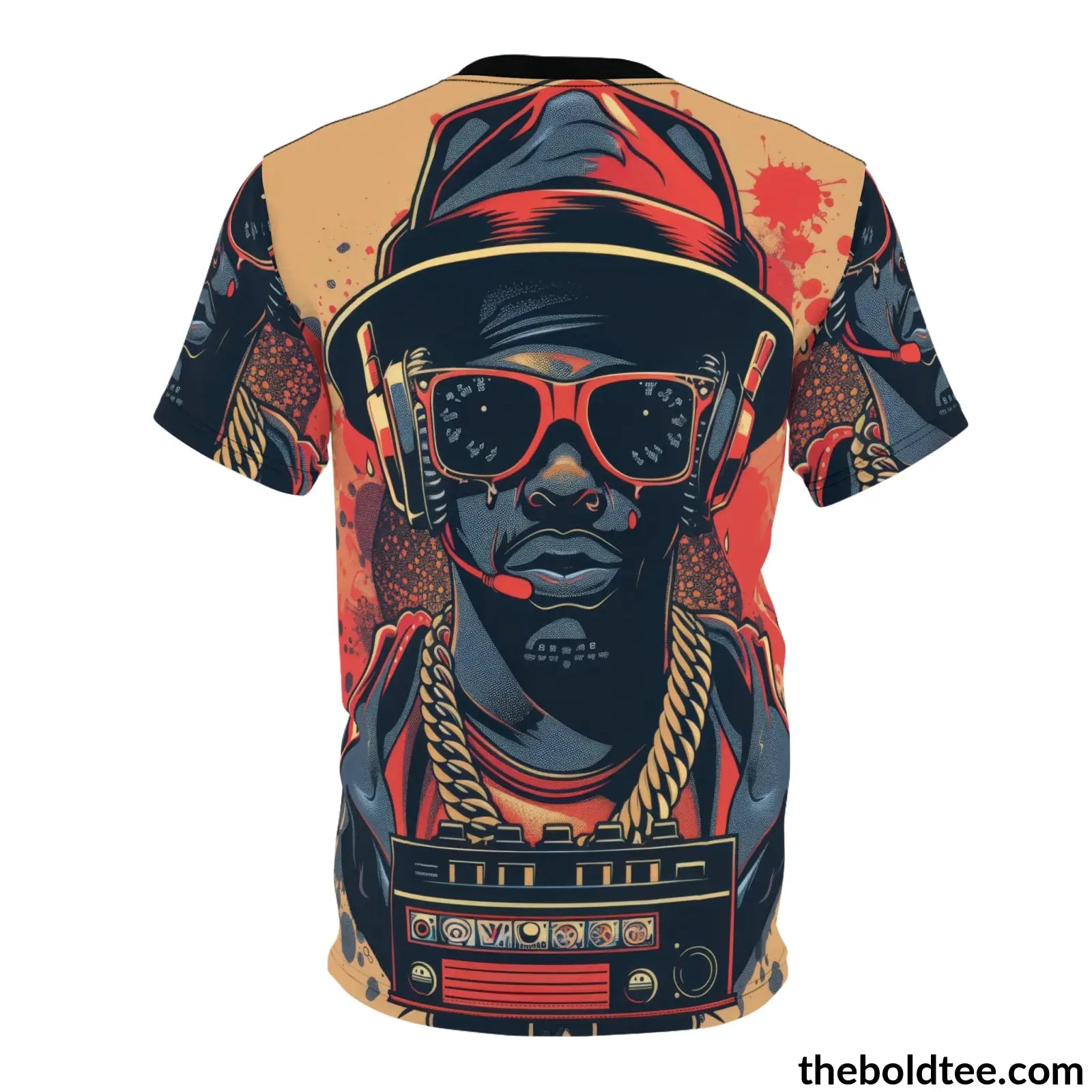 Hip Hop Tee - Premium All Over Print Crewneck Shirt Prints